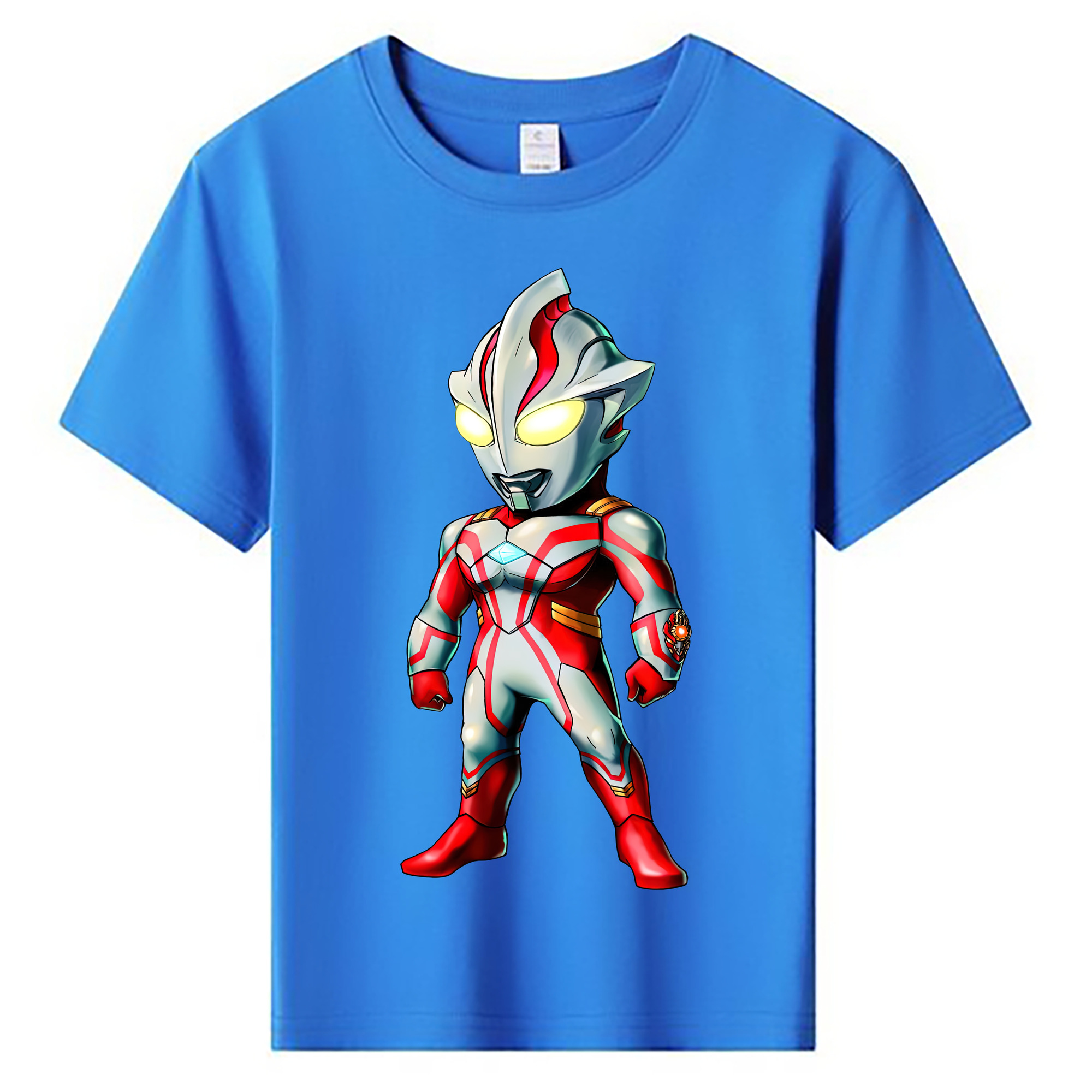 （画像用） ウルトラマン Ultraman 綿100％キッズTシャツ（フロントプリント）